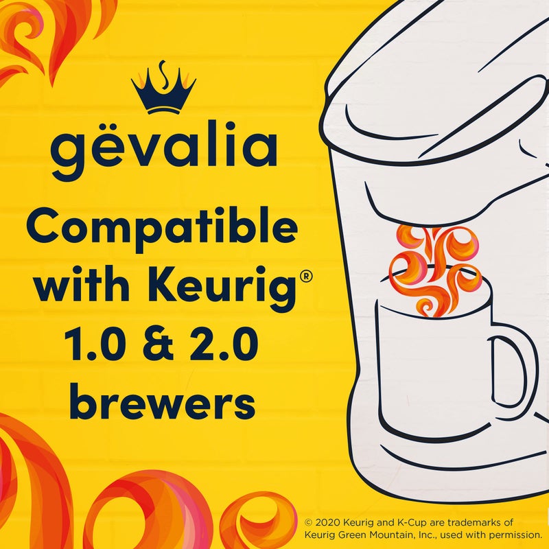 Gevalia Signature Blend Mild Light Roast K-Cup Coffee Pods, 84 ct Box - Image 5